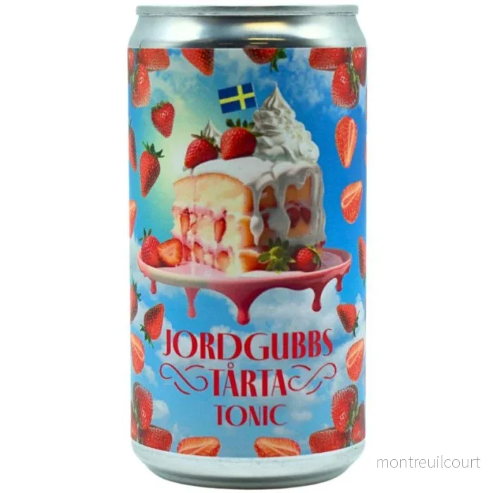 Gbg Soda Tonic Jordgubbstårta 250ml Gbg Soda Tonic Jordgubbstårta 250ml