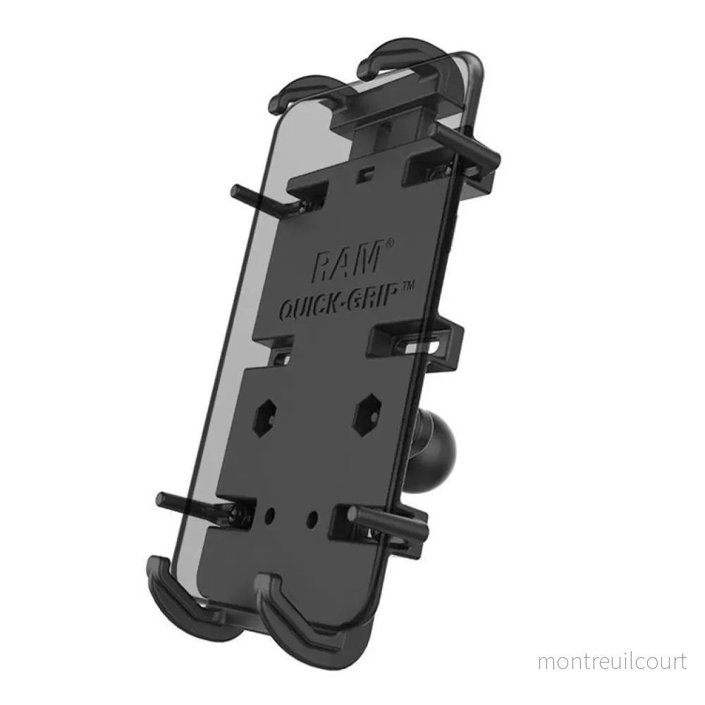 RAM Mounts Quick-Grip™ XL mobilhållare med kula (B-kula) RAM Mounts Quick-Grip™ XL mobilhållare med kula (B-kula)