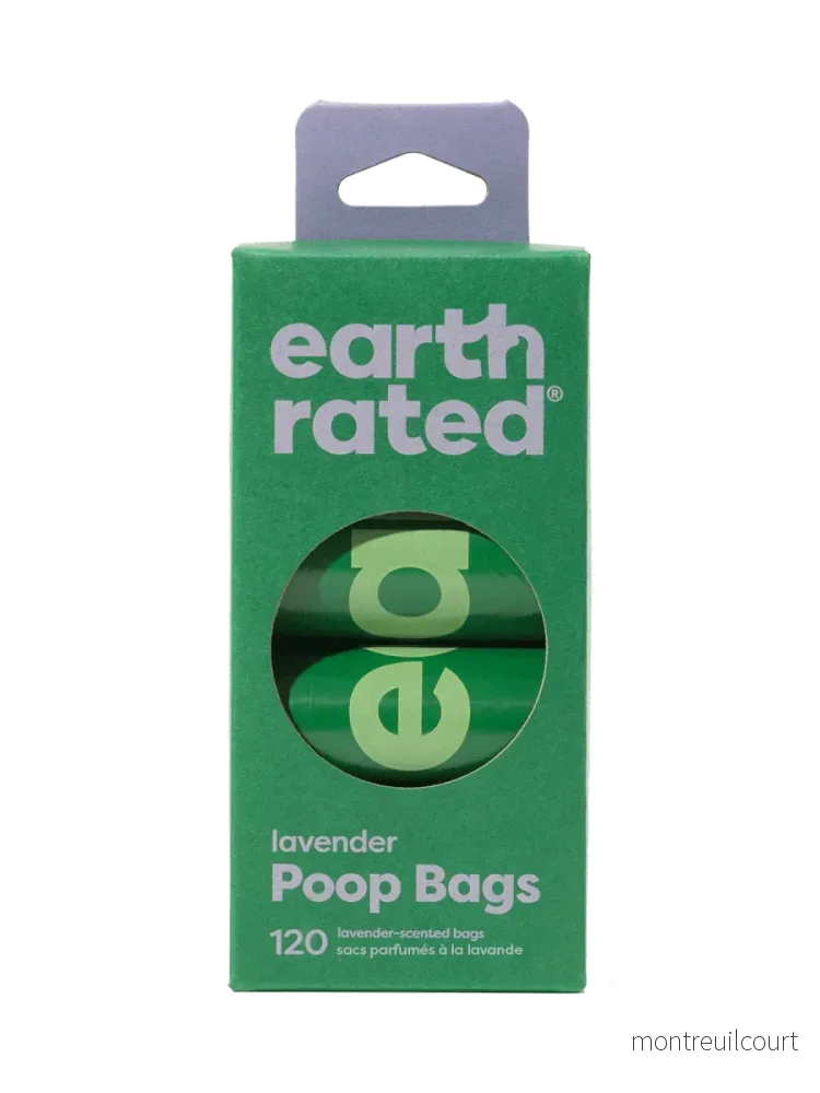 Earth Rated Hundeposer I Ruller Lavendel (120 poser) Earth Rated Hundeposer I Ruller Lavendel (120 poser)