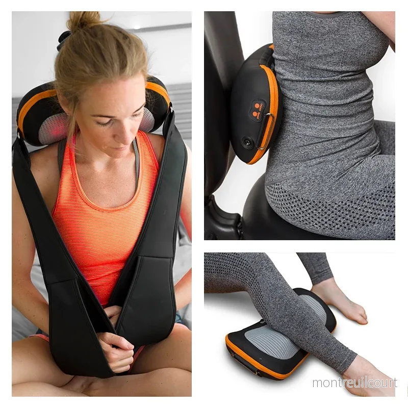 Bodi-Tek Shiatsu massage- och värmekudde - Bild 2