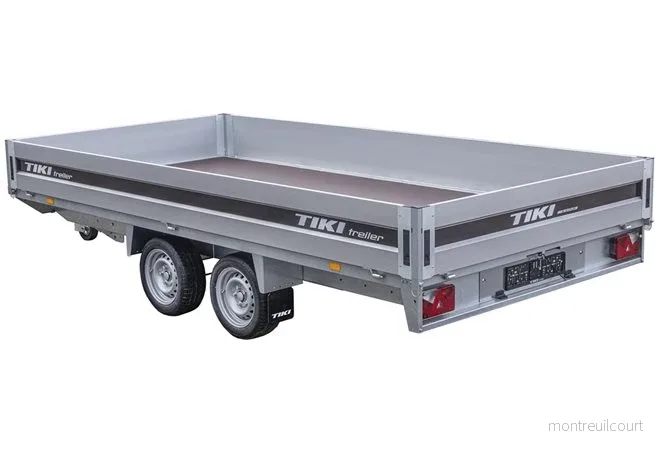Tiki CP400-DRB/DROP 3500 Högbyggd Släpvagn Tiki CP400-DRB/DROP 3500 Högbyggd Släpvagn