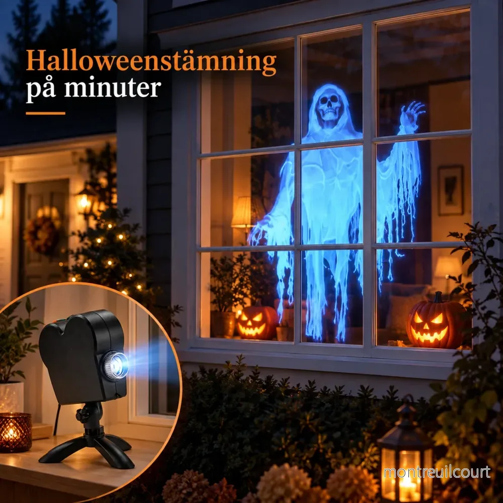 Halloween & Julprojektor – 12 animerade motiv - Bild 3