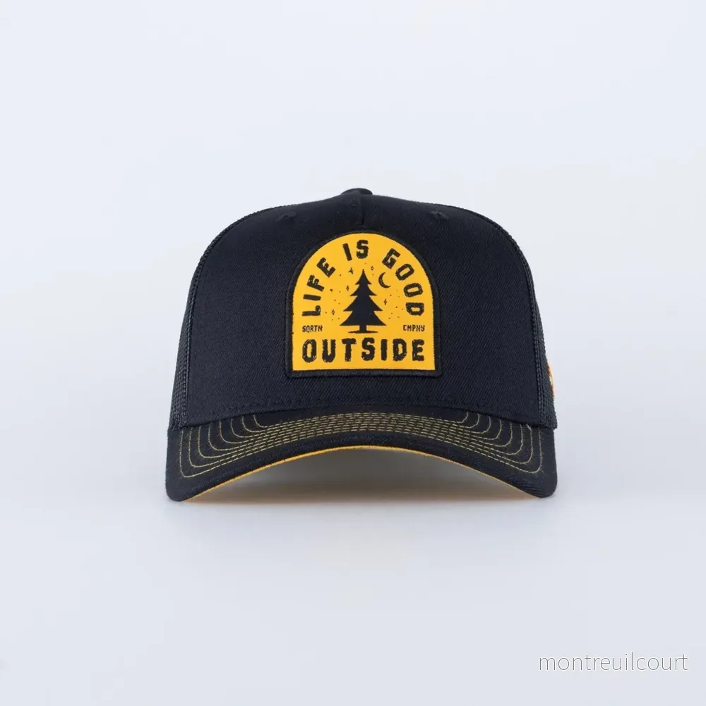 SQRTN Good Life Trucker Keps - Hooked Black - Bild 2