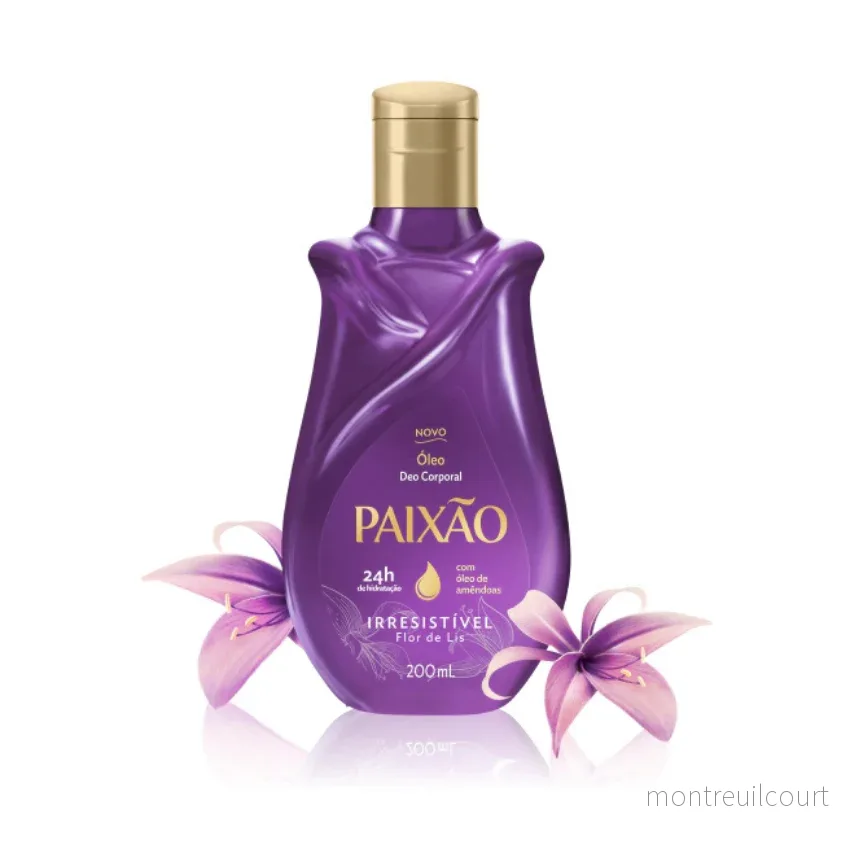 Óleo Corporal Paixão Irresistível Flor-de-Lis / Fleur-de-lis Body Oil – Paixão (200ml) Óleo Corporal Paixão Irresistível Flor-de-Lis / Fleur-de-lis Body Oil – Paixão (200ml)