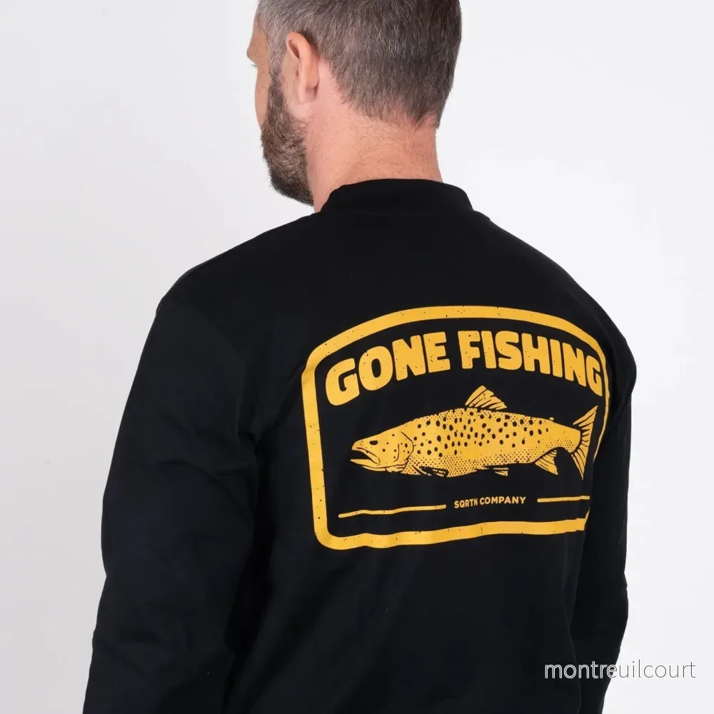 SQRTN Trout Longsleeve - Black - Bild 2