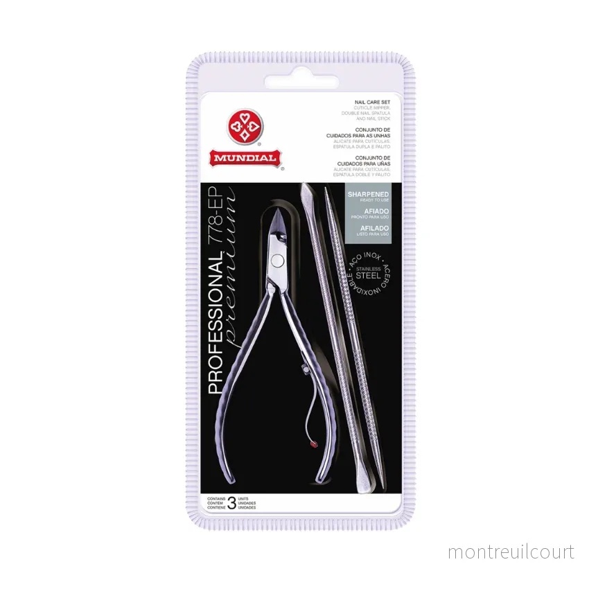 Kit Alicate para Cutícula 778 Profissional Inox / Kit Cuticle Nipper 778 Professional Inox – Mundial Kit Alicate para Cutícula 778 Profissional Inox / Kit Cuticle Nipper 778 Professional Inox – Mundial