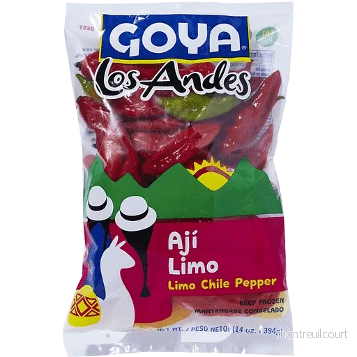 AjĂ Limo Congelado / Frozen Limo Chili Pepper – Goya (500g) AjĂ Limo Congelado / Frozen Limo Chili Pepper – Goya (500g)
