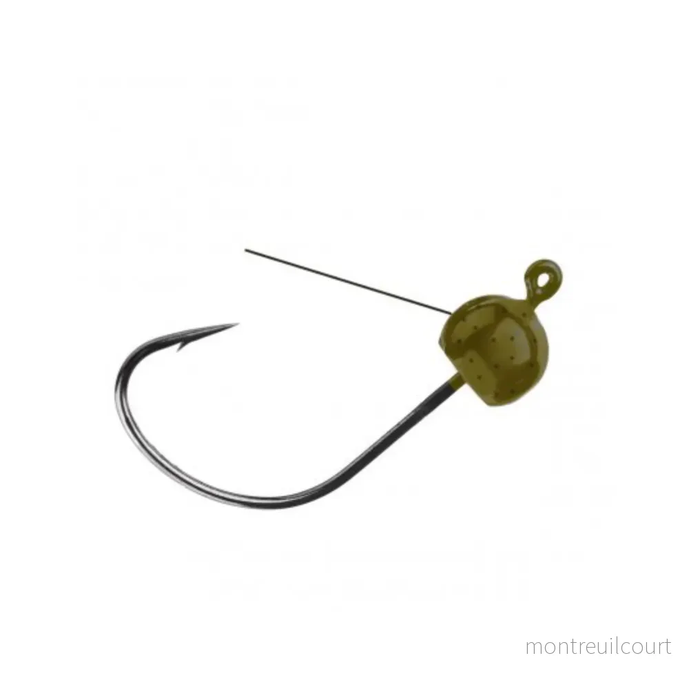 X-Zone Tungsten Weedless Wacky Jig Head Green Pumpkin 3.5g 2-pack X-Zone Tungsten Weedless Wacky Jig Head Green Pumpkin 3.5g 2-pack