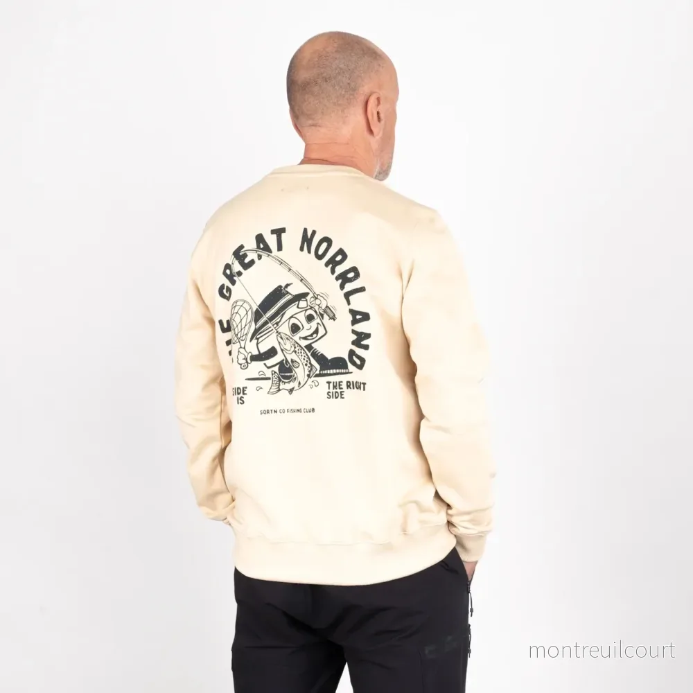 SQRTN Fiskepanna Crewneck Pale Khaki - Bild 2
