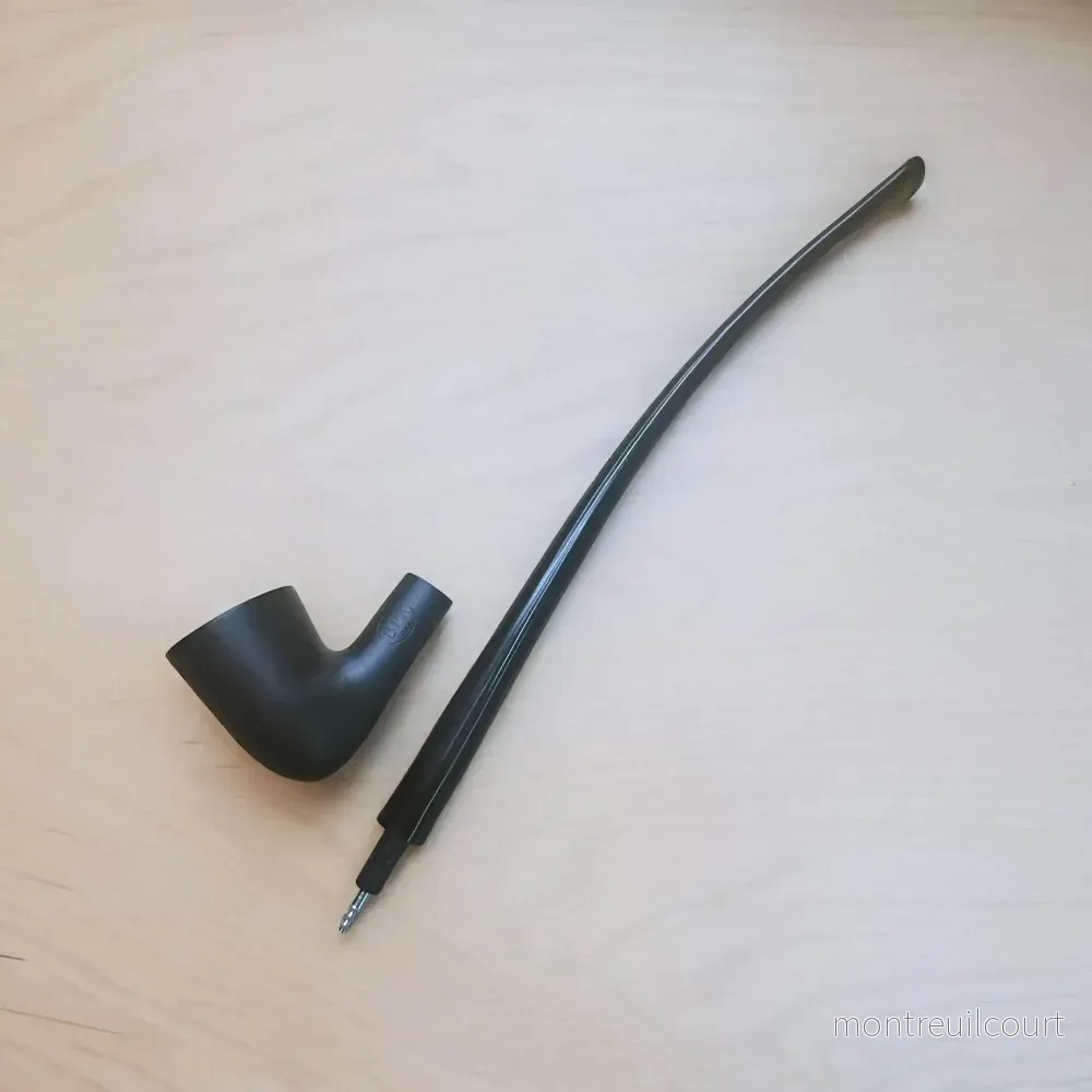 Churchwarden Pipa 25 cm - Klassisk Elegans för Rökning med Lång Stam - Bild 3
