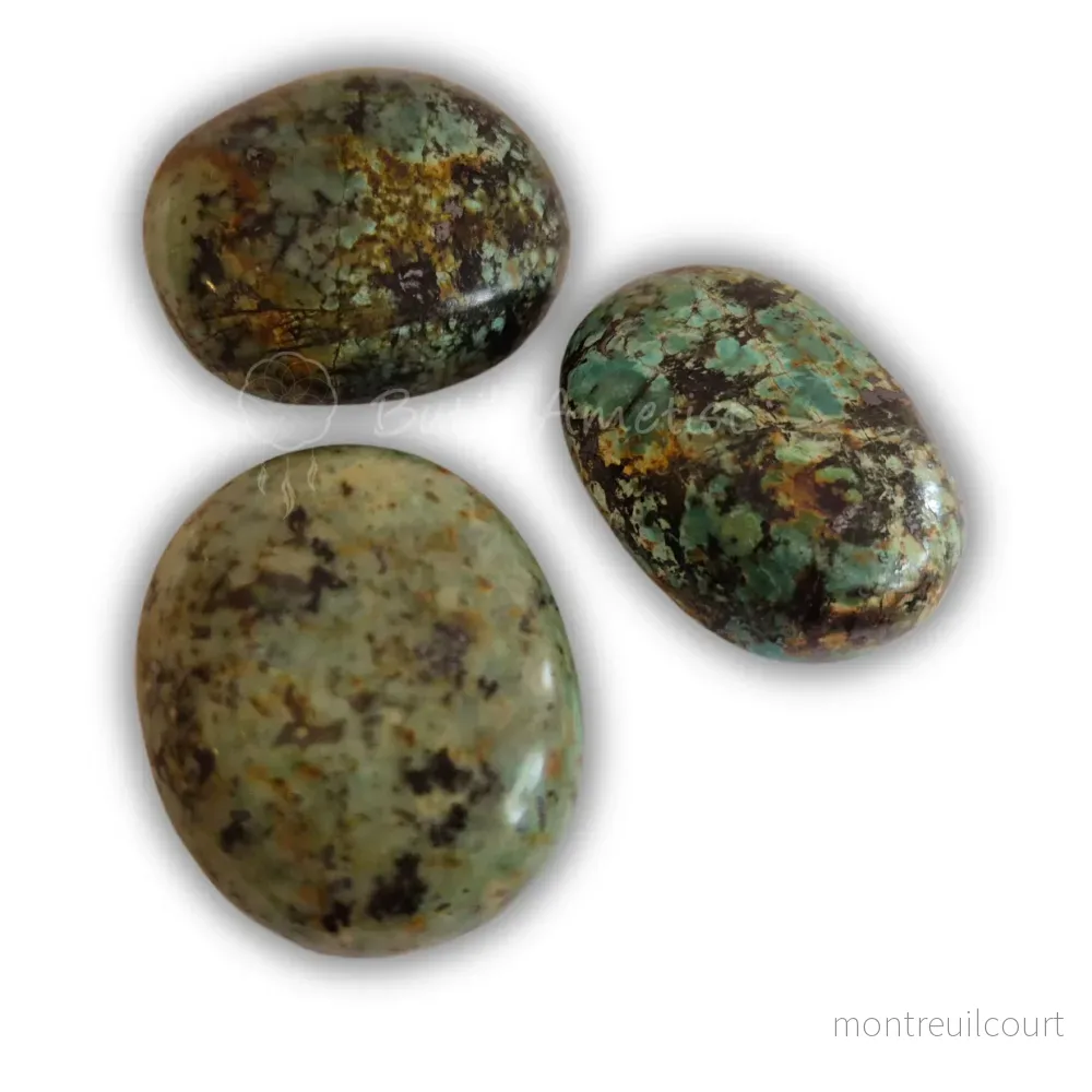Turkos (afrikansk) – handsten / palmstone Turkos (afrikansk) – handsten / palmstone