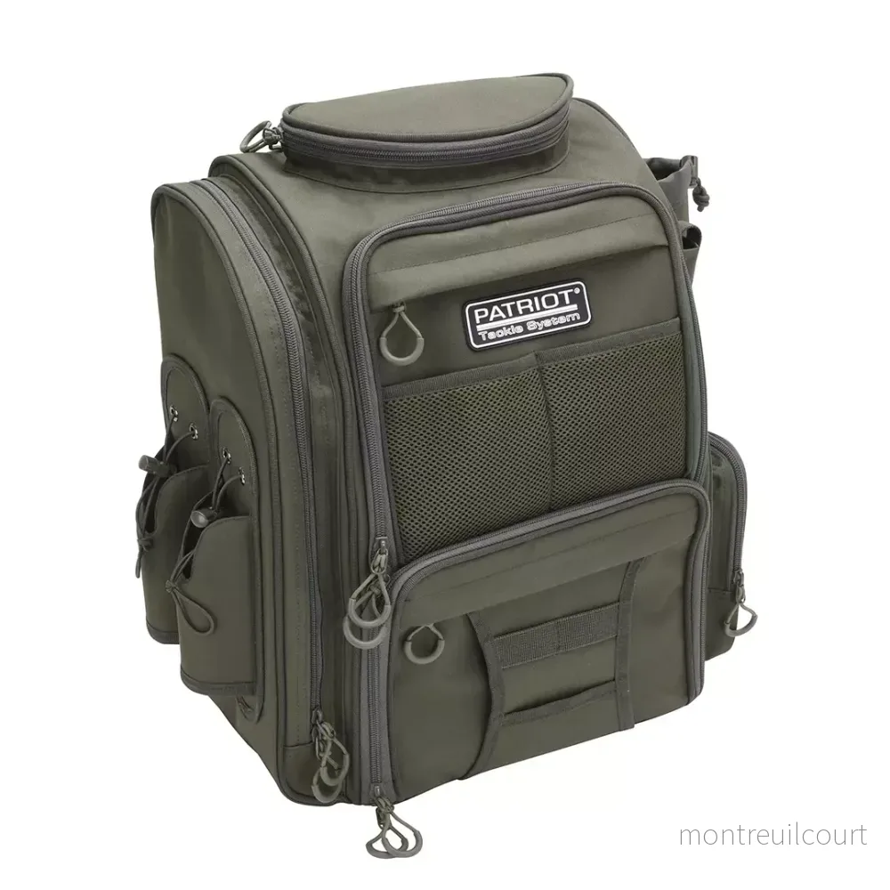 Patriot Tackle System 4x Medium Fiskeryggsäck inkl. 4 Betesaskar Patriot Tackle System 4x Medium Fiskeryggsäck inkl. 4 Betesaskar