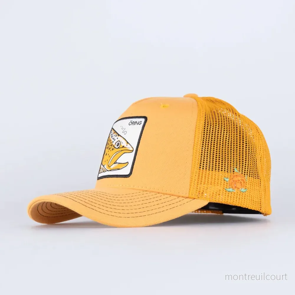 SQRTN Öring Trucker Keps - Hooked Mustard