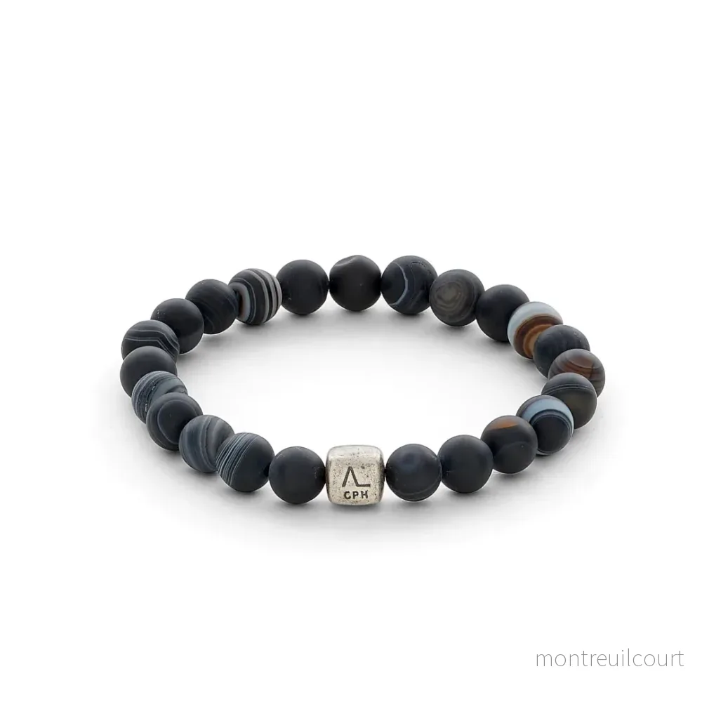 ColorUp Striped Agate (8mm)