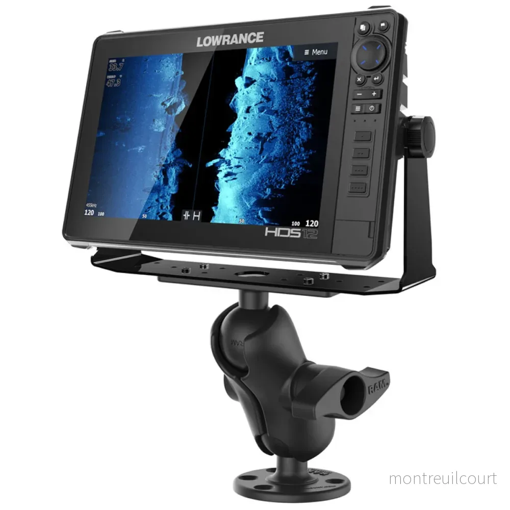 RAM Mounts Universalfäste för marinelektronik, kort arm (D-kula) RAM Mounts Universalfäste för marinelektronik, kort arm (D-kula)