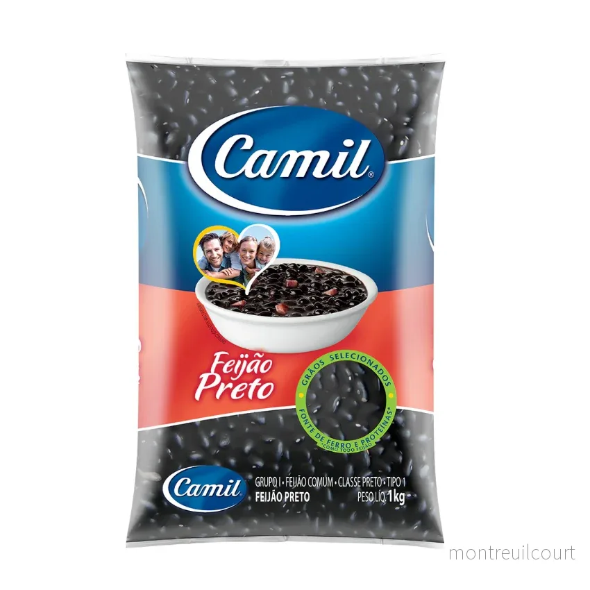 Feijão Preto / Brazilian Black Beans – Camil (1kg) Feijão Preto / Brazilian Black Beans – Camil (1kg)