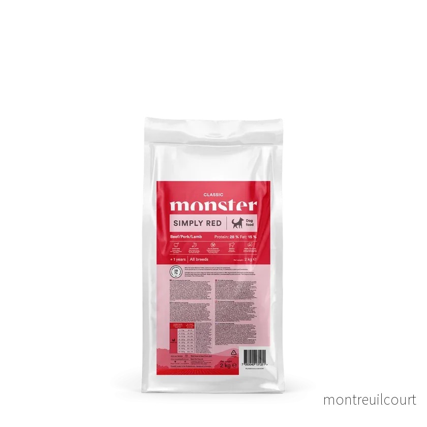 Monster Dog Classic Simply Red Monster Dog Classic Simply Red