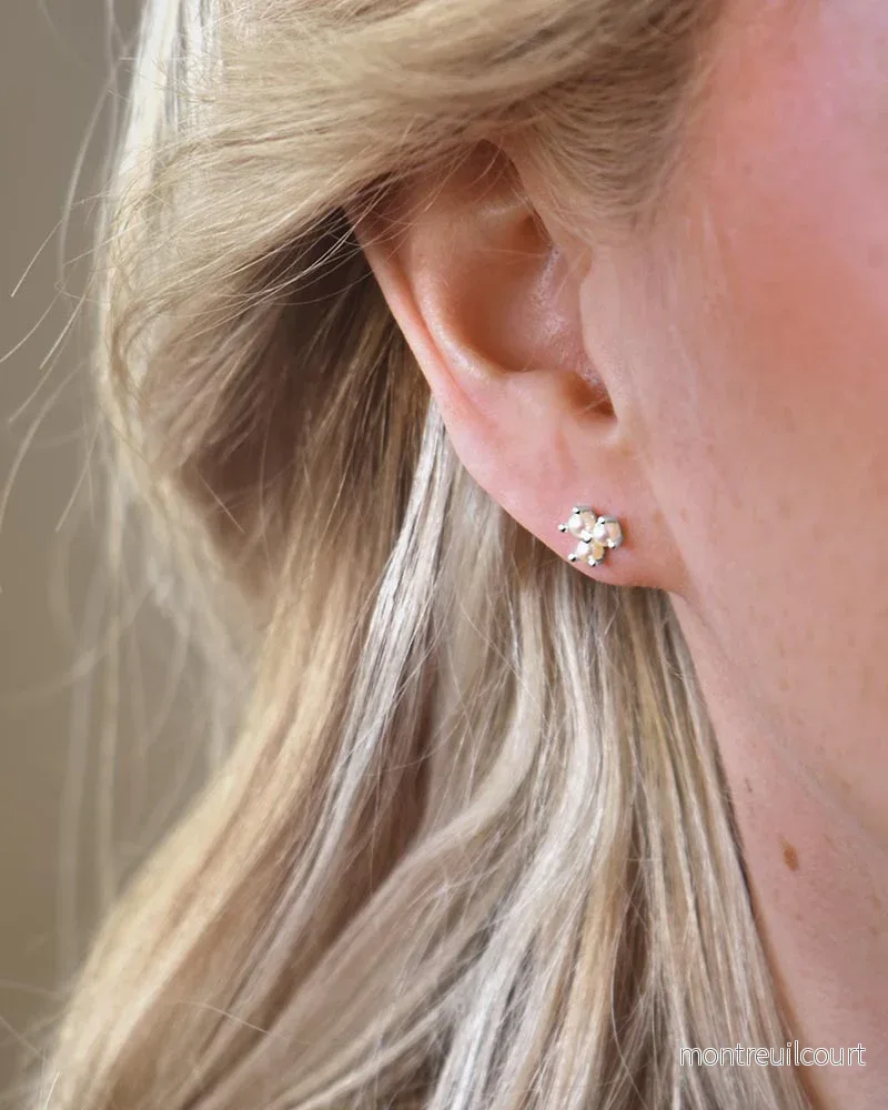 Petite Star pearl studs - Bild 2
