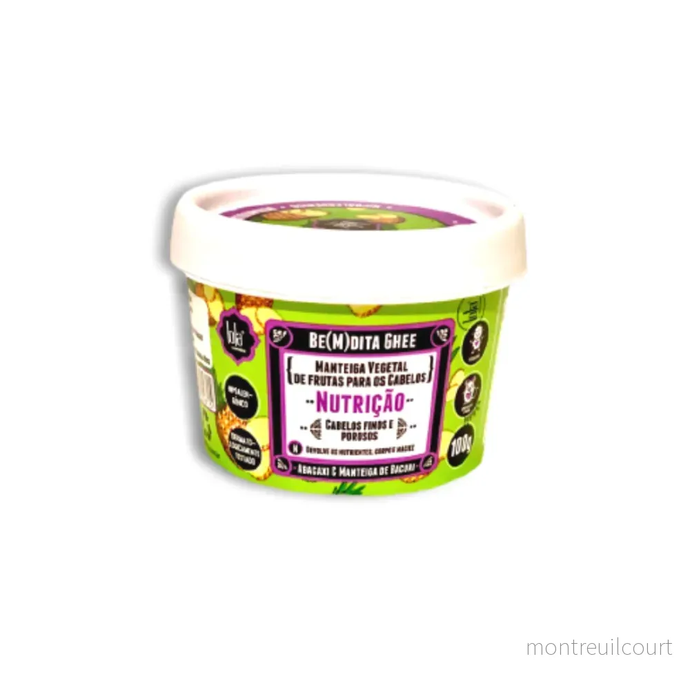 Be(m)dita Ghee Nourishing Hair Butter – Pineapple & Bacuri (100g) Be(m)dita Ghee Nourishing Hair Butter – Pineapple & Bacuri (100g)