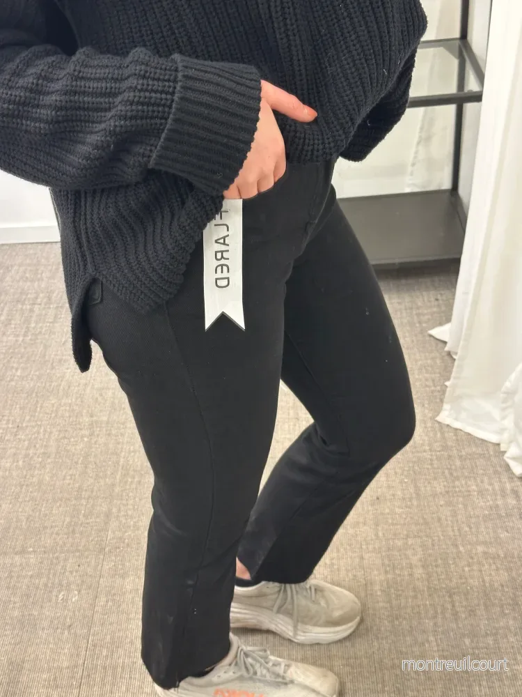 COSY HOUSE - FLARED JEANS - BLACK Y6306A - Bild 2