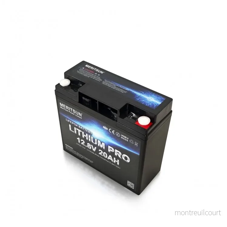Meritsun 12.8V 20Ah Litiumbatteri LifePO4 batteri med BMS - Bild 3