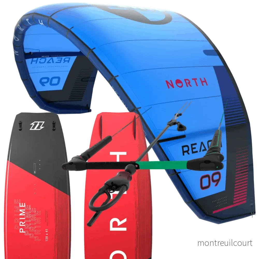 Komplett kitepaket North Reach kite 2024