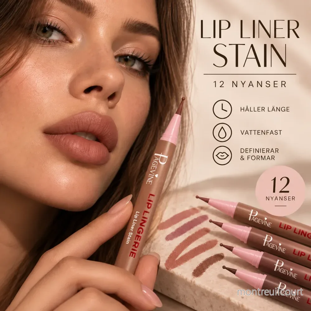 Lip Liner Stain – Vattenfast flytande läppenna med precisionsspets - Bild 2