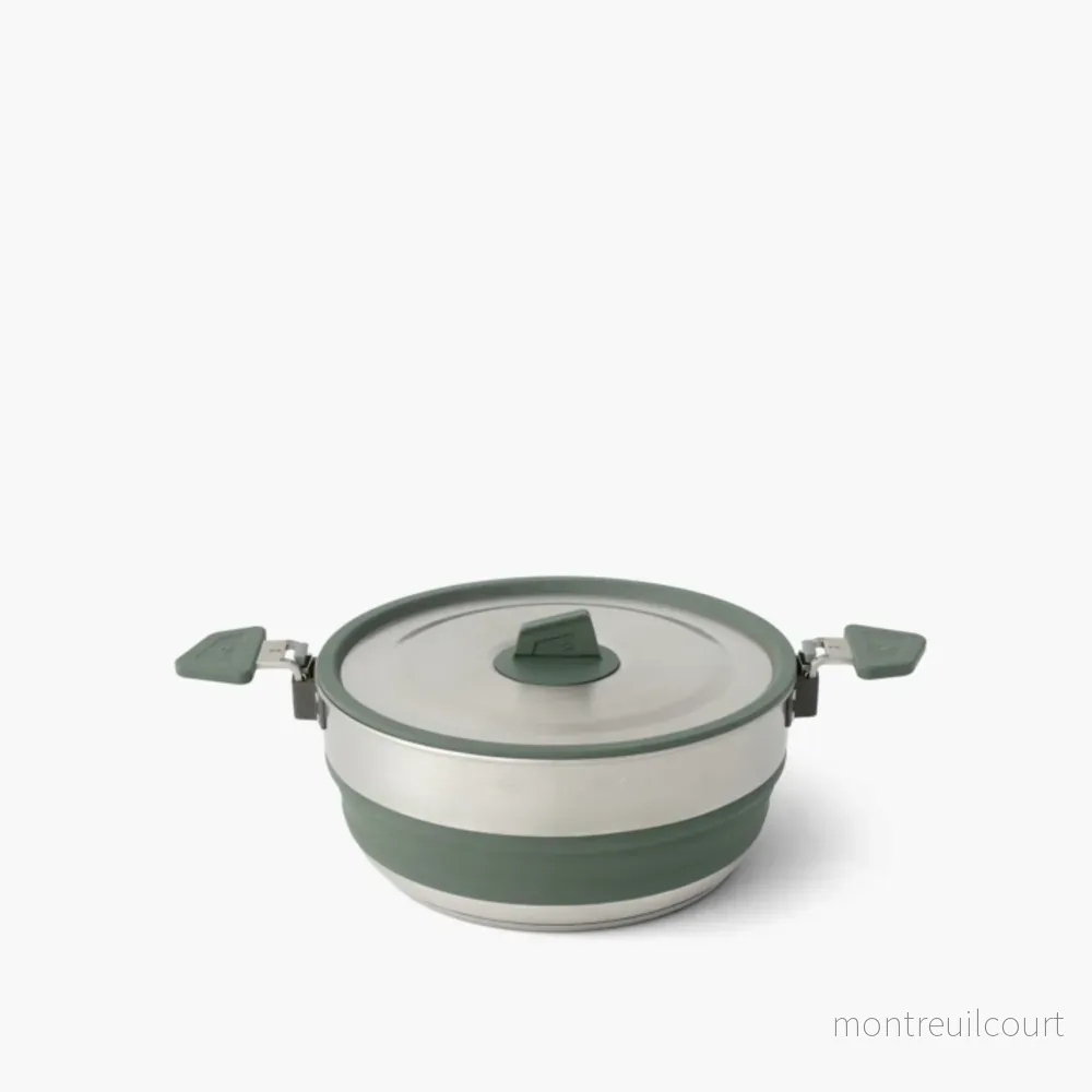 Sea to Summit Detour Stainless Steel Collapsible Pot 3L