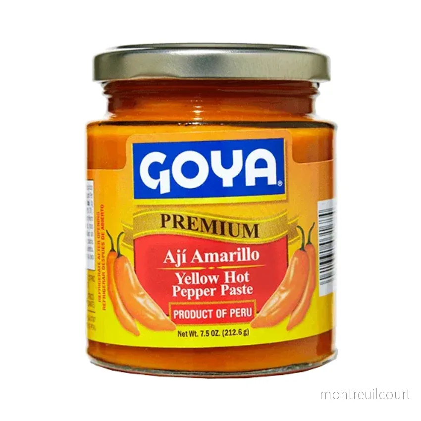 Ají Amarillo / Yellow Hot Pepper Paste – Goya (213g) Ají Amarillo / Yellow Hot Pepper Paste – Goya (213g)