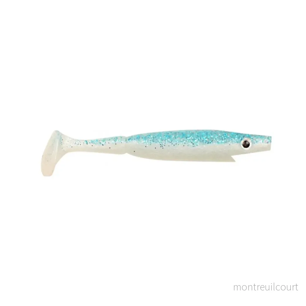 CWC The Pig Piglet Shad, 10cm, 7g, 6pcs - Baby Blue Shad