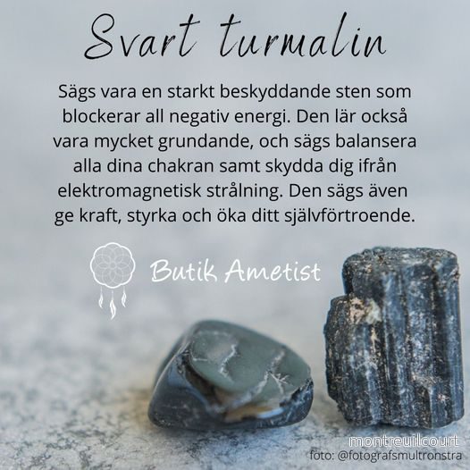 Svart turmalin spets - slipad obelisk / torn - Bild 2