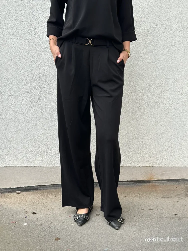 JDY – GEGGO LIFE BELT PANT – BLACK/BELT JDY – GEGGO LIFE BELT PANT – BLACK/BELT