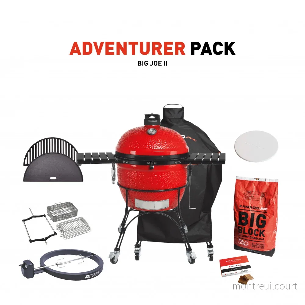 Kamado Joe Big Joe II Adventurer paket Kamado Joe Big Joe II Adventurer paket