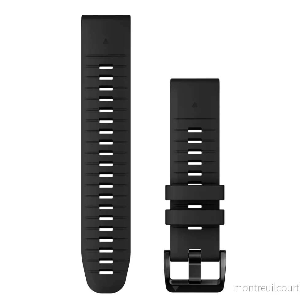 Garmin QuickFit 22 klockarmband Svart Silikon