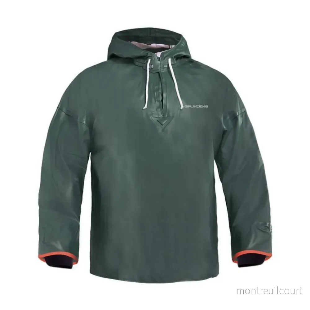 Grundéns Brigg 34 Anorak med neoprenemuddar Green