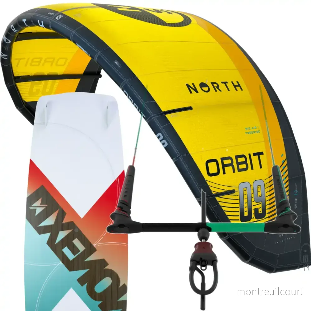 Komplett kitepaket North Orbit kite 2025 - Bild 3