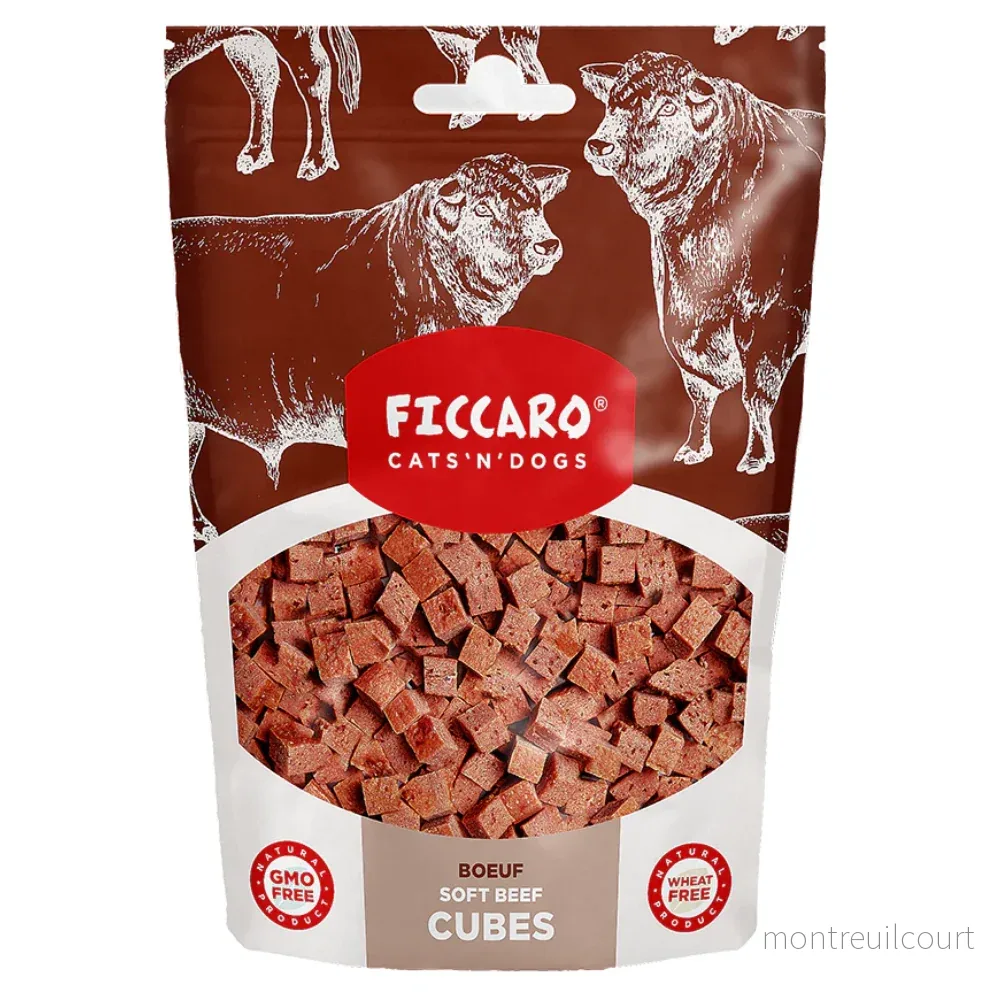 Ficcaro Soft Beef Cubes 100g Ficcaro Soft Beef Cubes 100g