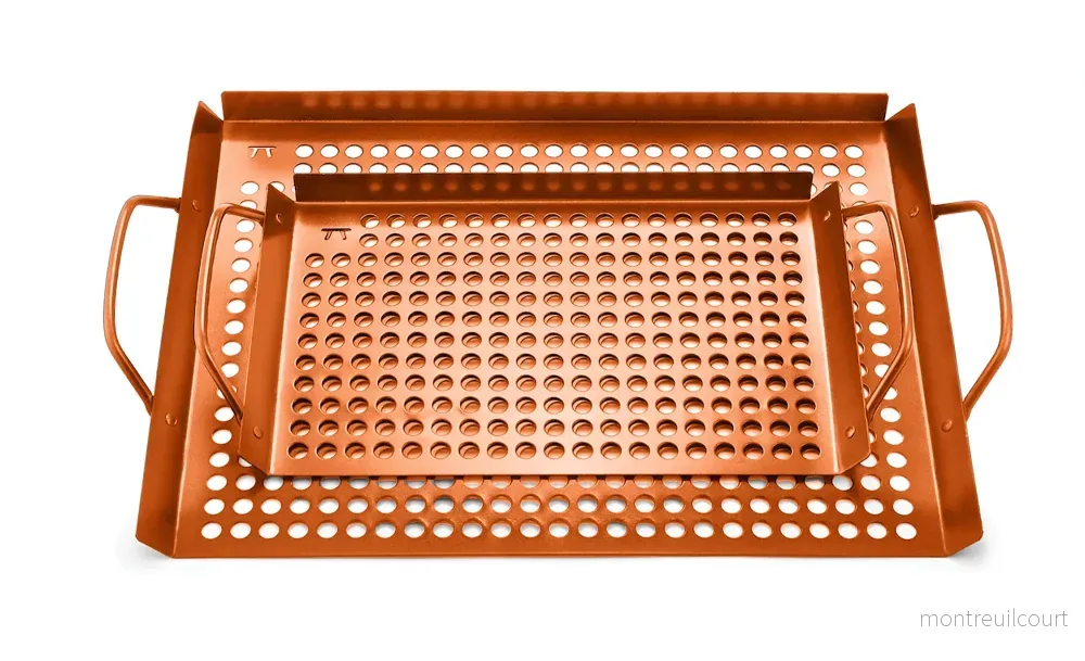 Grillbricka i koppar - 2 pack