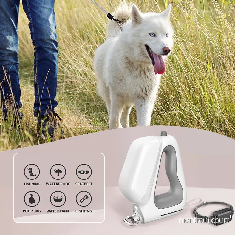 Smart hundkoppel+ träningshalsband 5-i-1 Smart hundkoppel+ träningshalsband 5-i-1