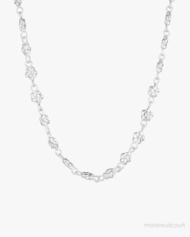Empower drop chain necklace