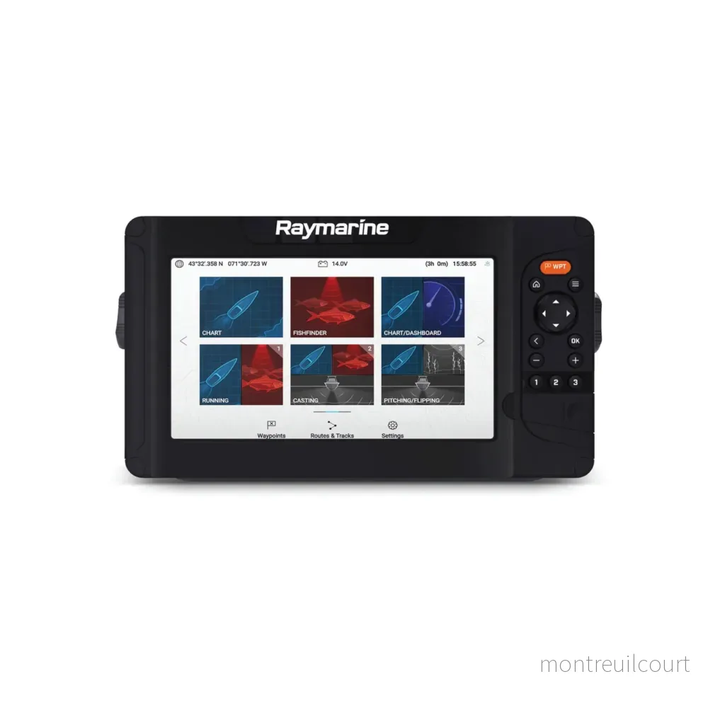 Raymarine Element 9 S - 9" MFD med Wi-Fi, GPS & LightHouse sjökort över norra Europa - Bild 3