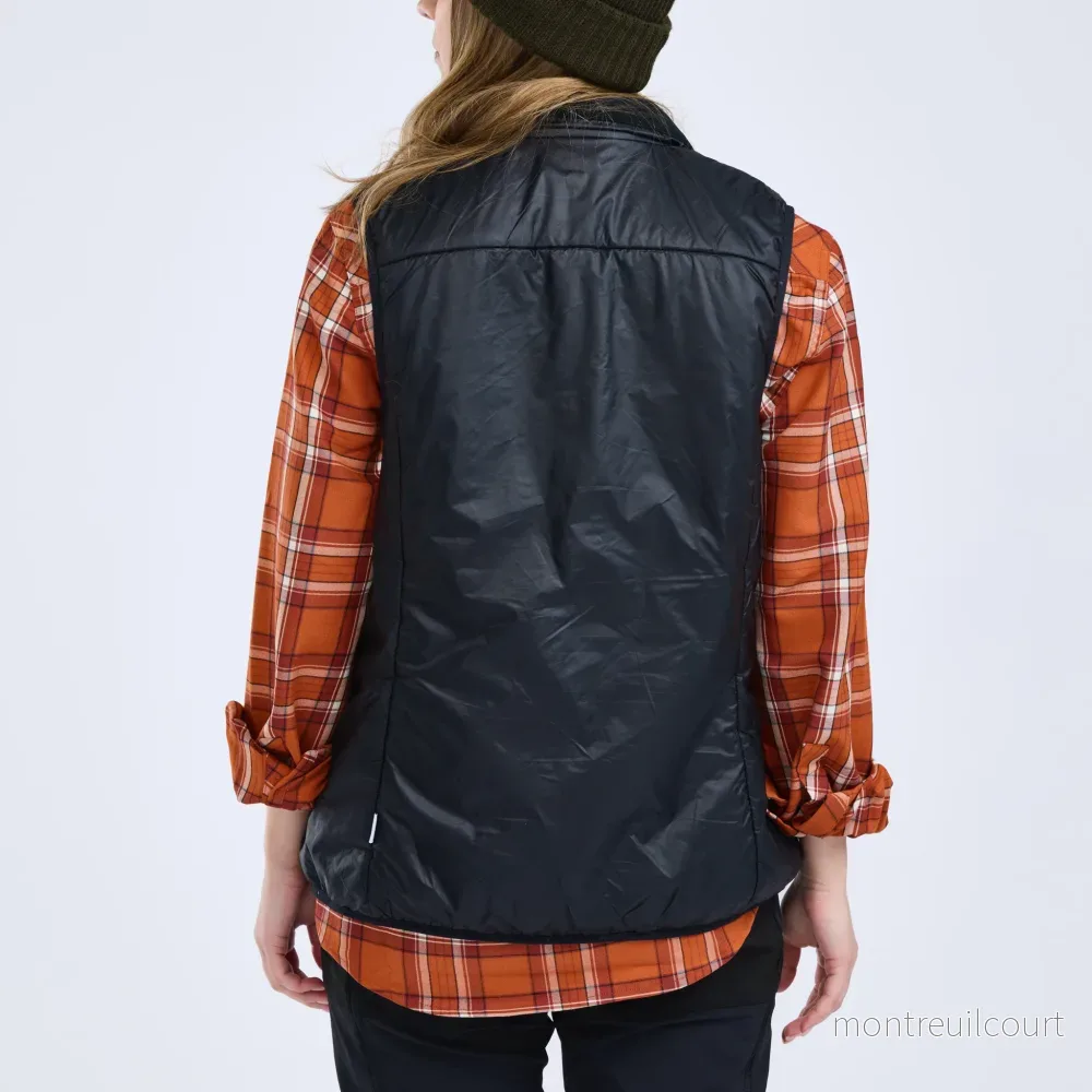 Pinewood Wool Insulated Midlayer Vest Black Dam - Bild 2