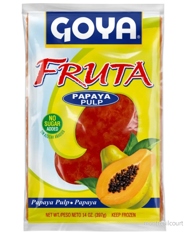 Polpa de Mamão Congelada / Frozen Papaya Fruit Pulp – Goya (250g) Polpa de Mamão Congelada / Frozen Papaya Fruit Pulp – Goya (250g)