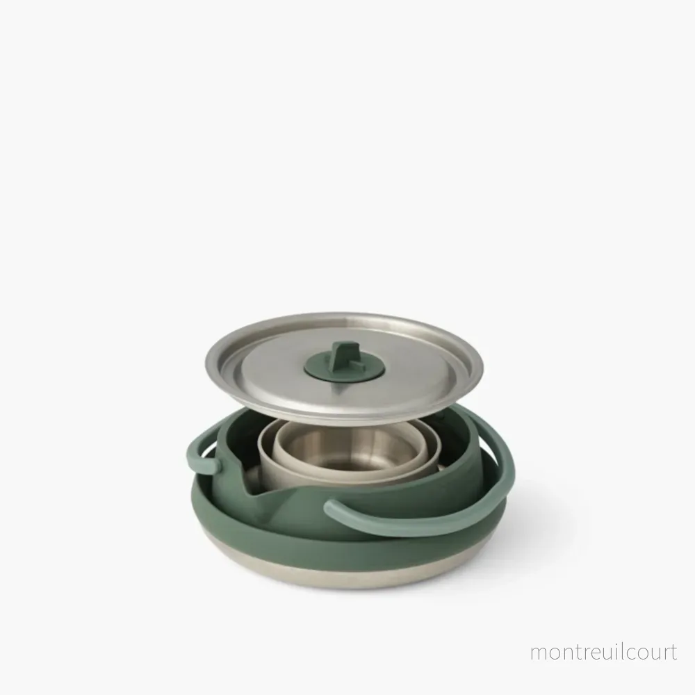 Sea to Summit Detour Stainless Steel Collapsible Kettle Cook Set - Bild 2