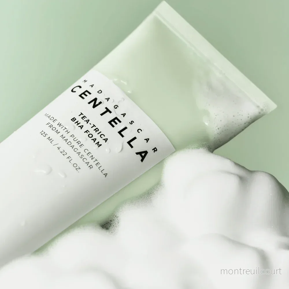 SKIN1004 Madagascar Centella Tea-Trica BHA Foam 125ml - Bild 2