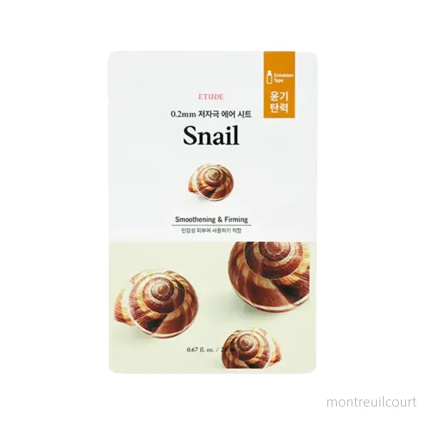 ETUDE House 0.2 Therapy Air Mask Snail, 20ml