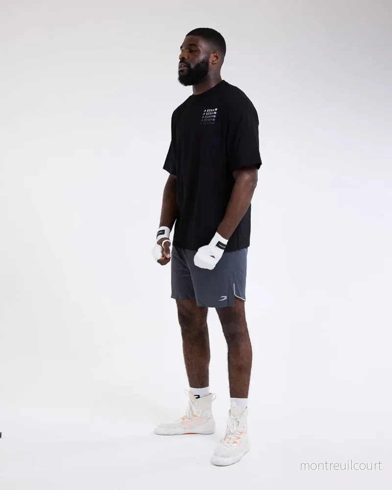 Hold 'Em Scold 'Em Oversized T-shirt - Svart - Bild 2