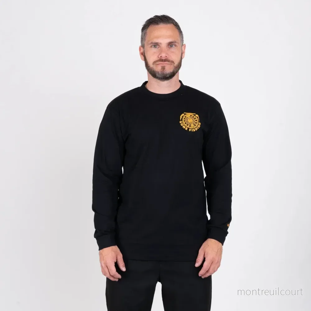 SQRTN Trout Longsleeve - Black
