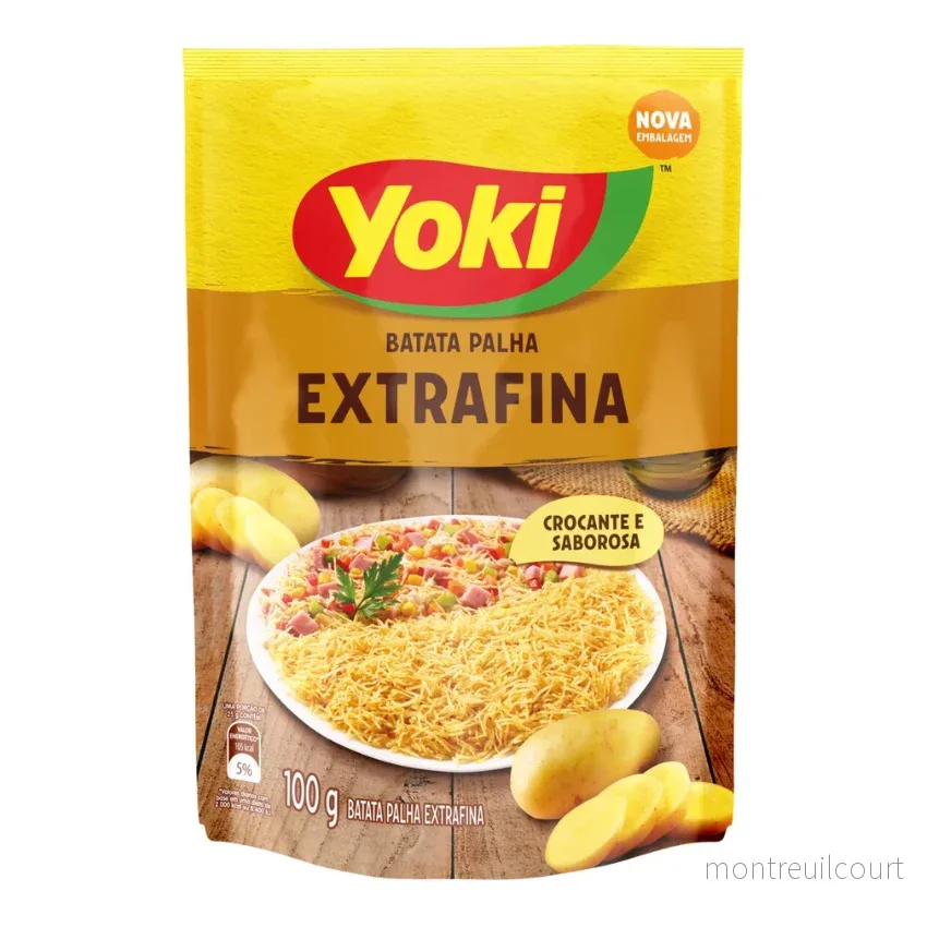 Batata Palha Extrafina / Extra Thin Potato Straws – Yoki (100g) Batata Palha Extrafina / Extra Thin Potato Straws – Yoki (100g)