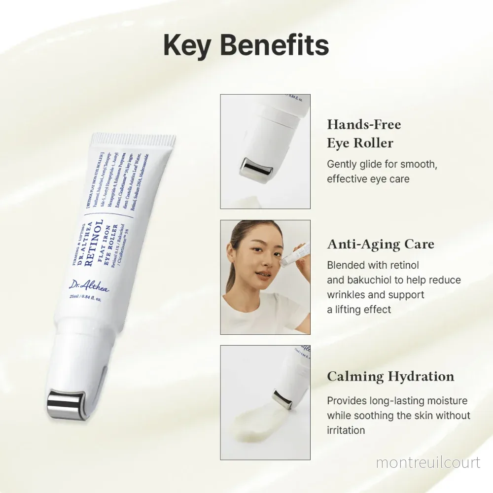 Dr. Althea Retinol Flat Iron Eye Roller - Bild 3